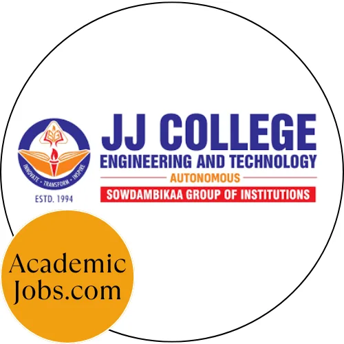 J.J. College of Engineering and Technology (JJCET) logo